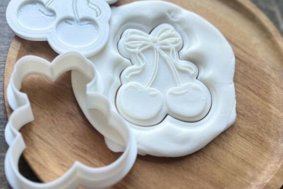 Cherry Embosser Cookie Cutter: Integrating 3D Printed Tools into Edible Art Workflows