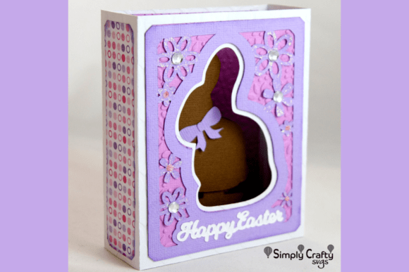 Chocolate Bunny Box Card SVG: A Sweet 3D Easter Craft