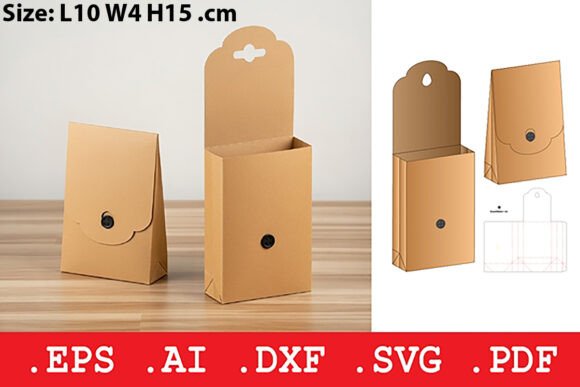 Designing Retail Impact with the Hanging Tab Scalloped Closure Pouch Box