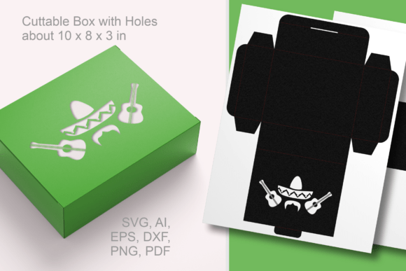 Designing with the Mexican Fiesta Rectangular Favor Box SVG: A Comprehensive Guide to Digital Crafting