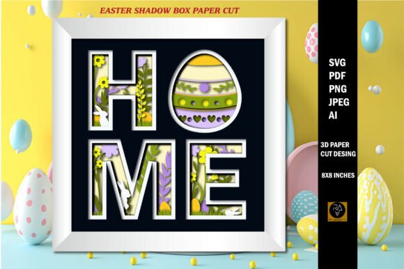 Evaluating the Easter Shadow Box Paper Cut SVG for Crafting Projects