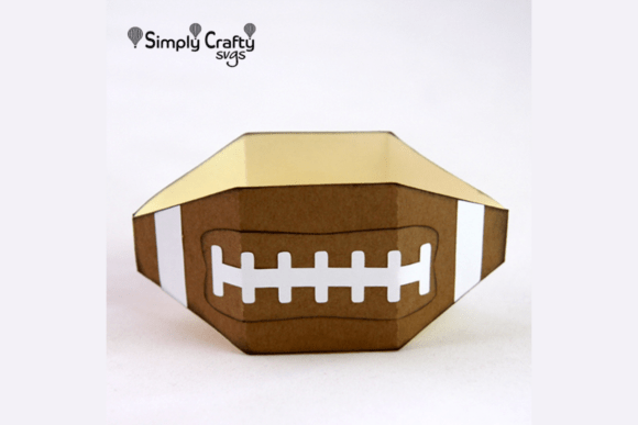 Football Favor Box SVG: Strategic Planning for Material Efficiency and Event Branding