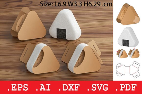 Onigiri Triangular Folding Box: Precision Packaging