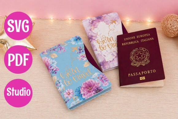 Passport Cover Template: Stylish Leather & Felt DIY