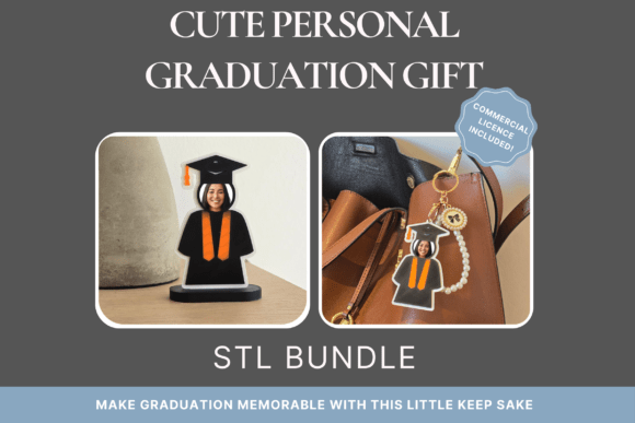 Personalized Graduation Gift STL Bundle: Crafting Meaningful Keepsakes for Every Graduate