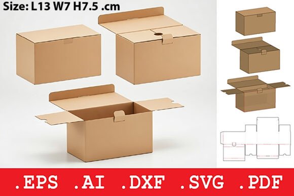 Rectangular Locking Tab Retail Box Design Guide