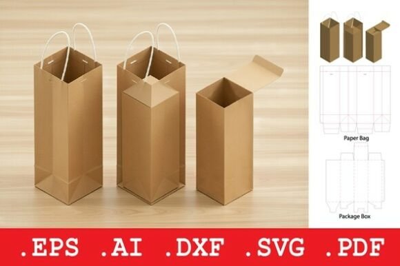 Tall Vertical Bag and Slim Box Set Packaging Guide